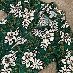 Flower button down